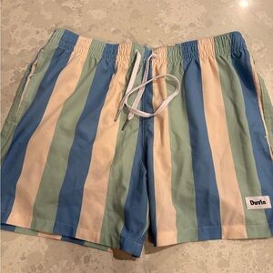 Duvin Striped Swim Shorts